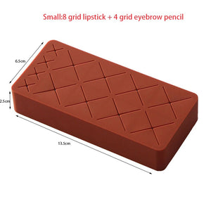 Grid Silicone Lipstick Rack - Red / S Find Epic Store