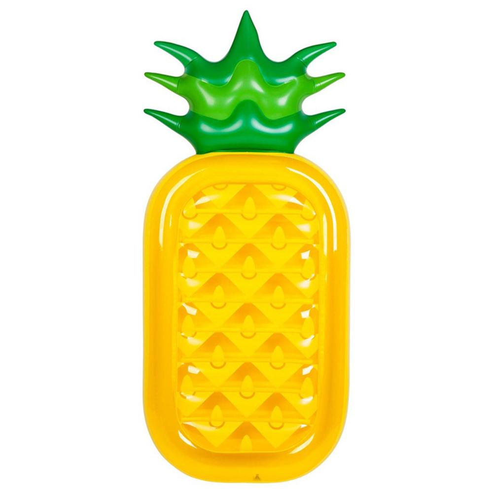 Inflatable Pineapple Swimming Pool Float Raft Outdoor Large Inflatable Swim Float Lounge Pool Toys for Adults and Kids - Yellow Find Epic Store