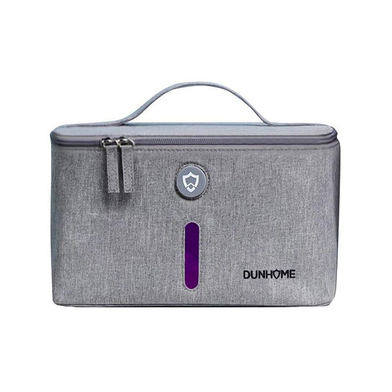 Xiaomi Dunhome Disinfectant Tank Deodorate Sterilization Box LED Ultraviolet UV Sterilizer Storage Bag For Outdoor Travel Case - Gray Find Epic Store