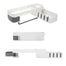 Corner Shower Shelf - White / Gray Find Epic Store