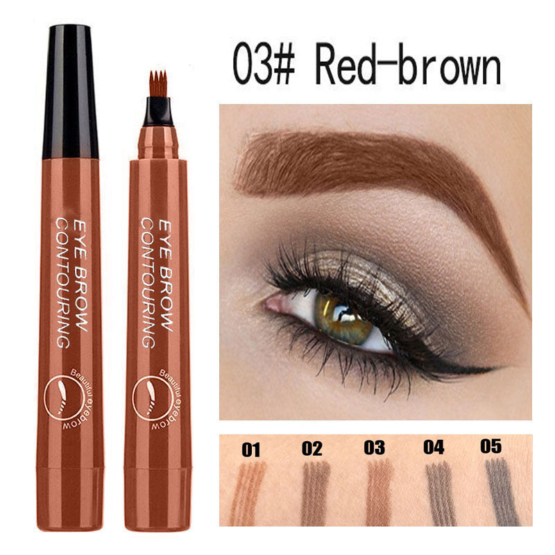 Waterproof Four-claw Eye Brow Pen - 03 Find Epic Store