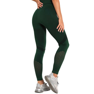 Women Seamless Leggings Fitness High Waist Yoga Pants - 200000614 Green / S / United States Find Epic Store