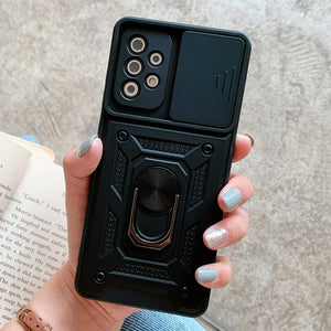 Black Color Case - Slide Camera Lens Case for Samsung Galaxy S21 S20 Ultra Plus FE A72 A52 A71 A10S A20S A12 Military Grade Bumpers Armor Cover - 380230 Find Epic Store