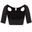 Upper Arm Shaper Humpback Posture Corrector Women Shoulder Slimmer Compression Shapewear Sleeves Body Shaper Back Support Tops - 31205 Style 1 (Black) / Weight(40-70KG) / United States Find Epic Store