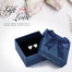 High Quality Stud Angel Wings Heart Earrings - 200000171 Crystal in box / United States Find Epic Store