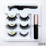 3 Pairs Magnetic Eyelashes And Eyeliner Set - 201222921 003 / United States Find Epic Store