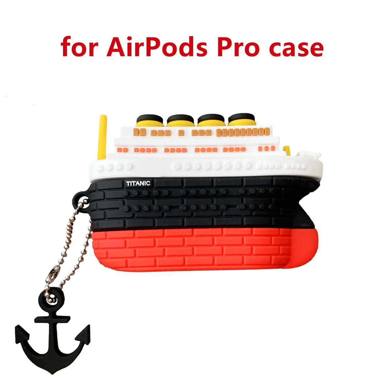 Silicone Cruise ship for airpods pro 2 1 Cute protector Cover suitable bluetooth earphone Cases creative for airpods Pro Case - 200001619 United States / for airpods pro case Find Epic Store