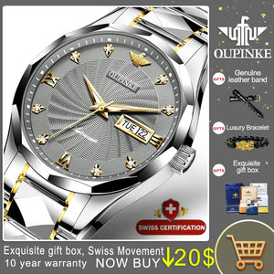 Swiss Brand Automatic Stainless Steel Waterproof Sapphire Glass Watch - 200033142 Find Epic Store