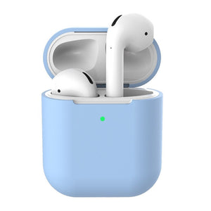 Silicone for airpods 2 generation headset Accessories protector shell anti-fall soft Suitable for Apple airpods 2 Case cover - 200001619 United States / sky blue Find Epic Store