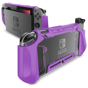 For Nintendo Switch Case MUMBA Series Blade TPU Grip Protective Cover Dockable Case Compatible with Console & Joy-Con Controller - 200003126 United States / Purple Find Epic Store