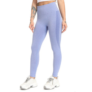New Leggings Sport Women Fitness High Waist Seamless Yoga Pants - 200000614 blue / S / United States Find Epic Store