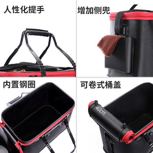 ZK30 Portable EVA Fishing Bag Collapsible Fishing Bucket Live Fish Box Camping Water Container Pan Basin Tackle Storage Bag - 100005879 Find Epic Store