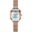 Luxury Bracelet Leather Strap Watch - 200363144 steel blue / United States Find Epic Store