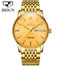 Gold Luxury Automatic Waterproof Watch - 200033142 full gold / United States Find Epic Store