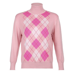 Women's Fashion Knitted Pullover - 201240203 S / United States / Pink Find Epic Store