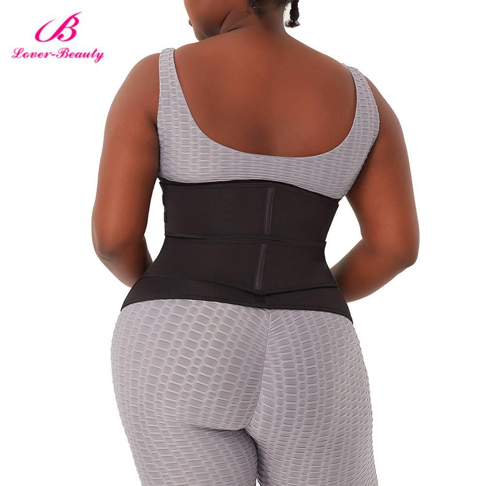 Women Waist Trainer Neoprene Sauna Sweat Waist Trimmer Slimming Body Shaper Zipper Removable Belts Tummy Control Faja Girdle - 31205 Find Epic Store