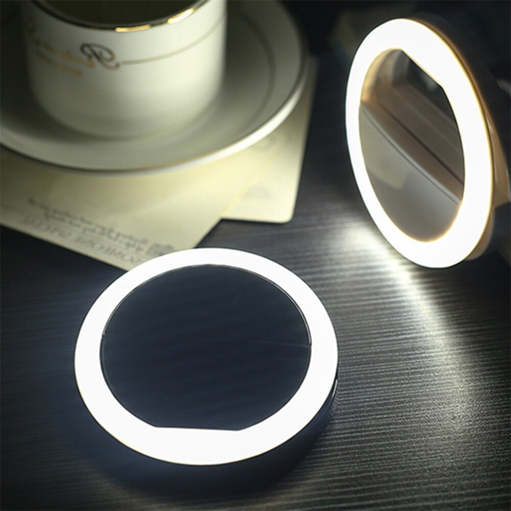 Universal Selfie Lamp Mobile Phone Lens Portable Flash Ring 36 LEDS Luminous Ring Clip Light For iPhone 8 7 6 Plus Samsung S21 - 200001722 Find Epic Store