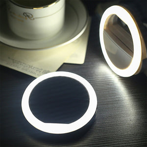 Universal Selfie Lamp Mobile Phone Lens Portable Flash Ring 36 LEDS Luminous Ring Clip Light For iPhone 8 7 6 Plus Samsung S21 - 200001722 Find Epic Store