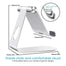 For iPad Tablet Stand Adjustable, Tablet Stand : Desktop Stand Holder Dock Compatible with Tablet Such For iPad 9.7 11" 10.2" - 200001378 Find Epic Store
