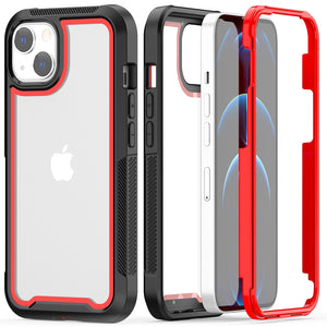 Shockproof Armor Silicone Case For iPhone 13 Pro Max/iPhone 13 Mini/iPhone 13 Pro (2021) Luxury TPU Acrylic Transparent Cover - 0 Find Epic Store