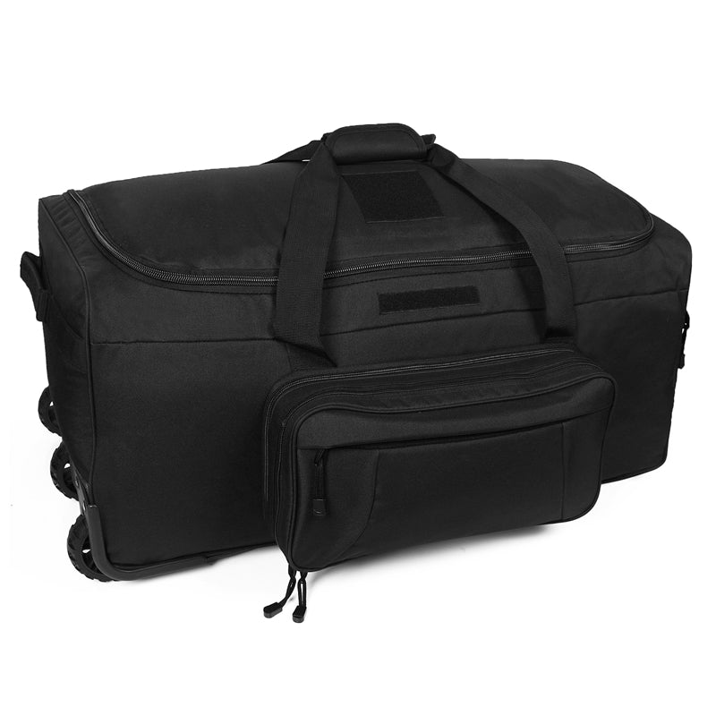 Outdoor Waterproof Deployment Military Suitcase On Wheels - Black Find Epic Store