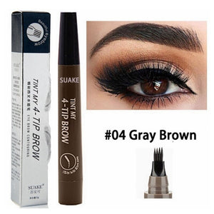 3D 5 Color Waterproof Natural Eyebrow Pencil - 200001132 04 / United States Find Epic Store