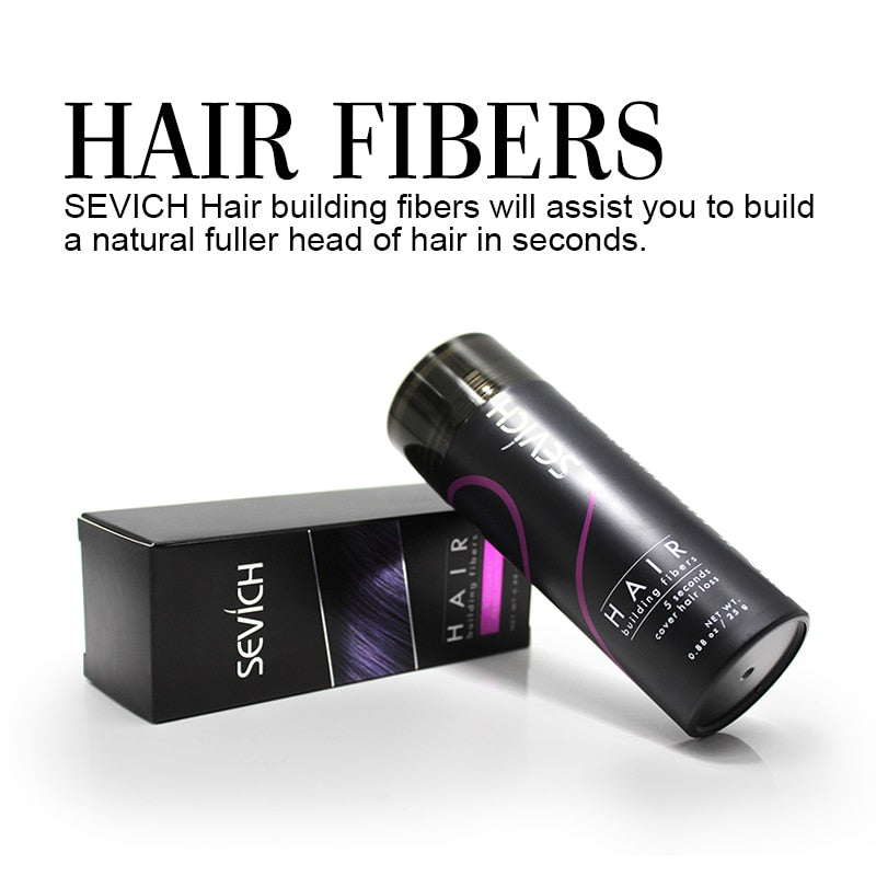 Sevich 25g Hair Fibers Keratin Thickening Applicator Spray Hair Building Fibers Hair Loss Products Instant Regrowth Powders - 200001174 Find Epic Store