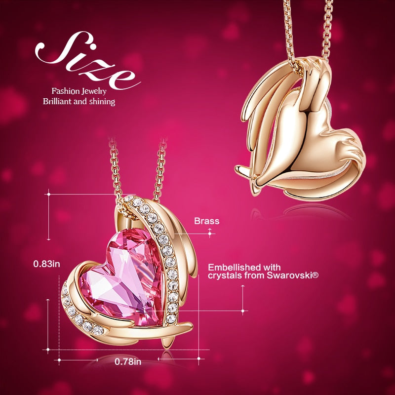 Heart Pendant Necklace - 200001699 Find Epic Store