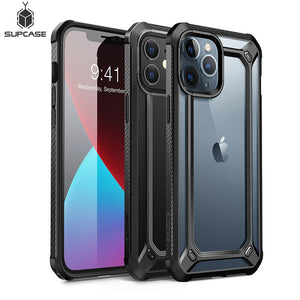 For iPhone 12 Case/12 Pro Case 6.1" (2020) UB EXO Series Premium Hybrid Protective Clear PC + TPU Bumper Case Back Cover - 380230 Find Epic Store