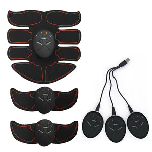 Rechargeable Wireless Muscle Stimulator Smart Fitness EMS Trainer ABS Abdominal Arm Muscle Exerciser Body Slimming Massage - 201222506 Find Epic Store