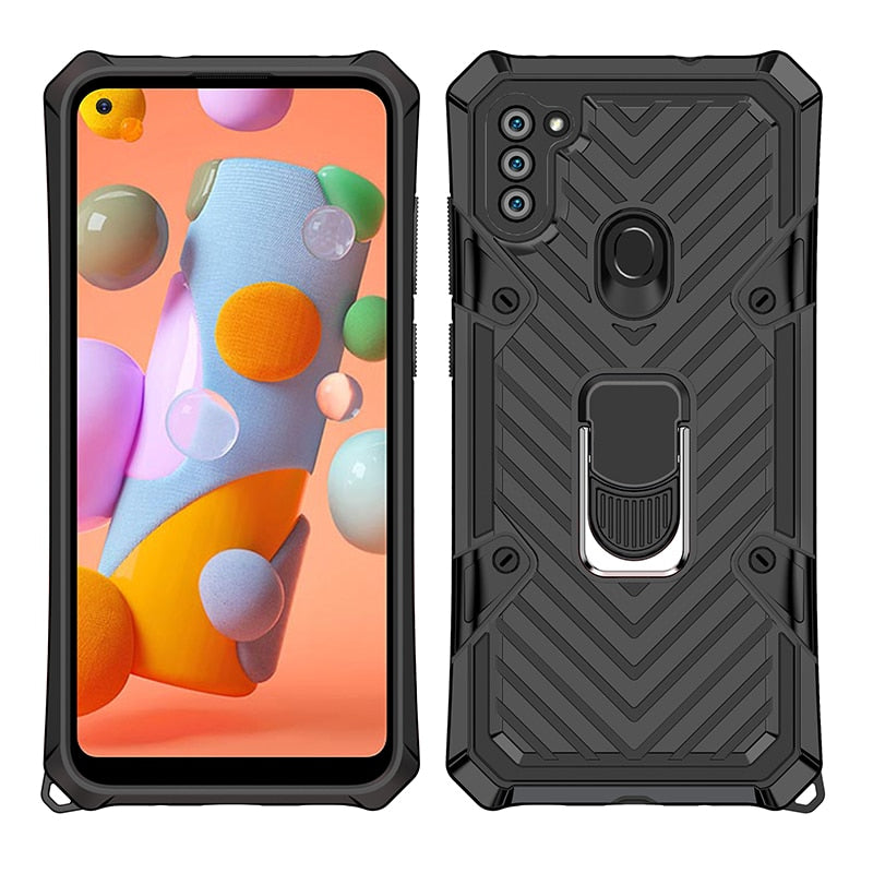 Car Mount Covers for Samsung Galaxy A01 A11 A21 Magnetic Kickstand Case for Samsung Galaxy A21S A31 Cases Military Protective - 380230 For Samsung A31 / Black / United States Find Epic Store