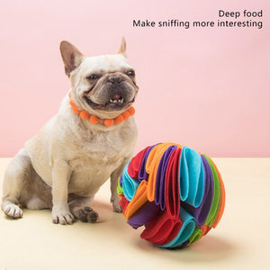 Dog Sniffing Mat Toys for Dog Snuffle Ball Training Food Slow Feeding Pad Collapsible Pet Nose Blanket Toy Pet Puzzle Toy - 0 Find Epic Store
