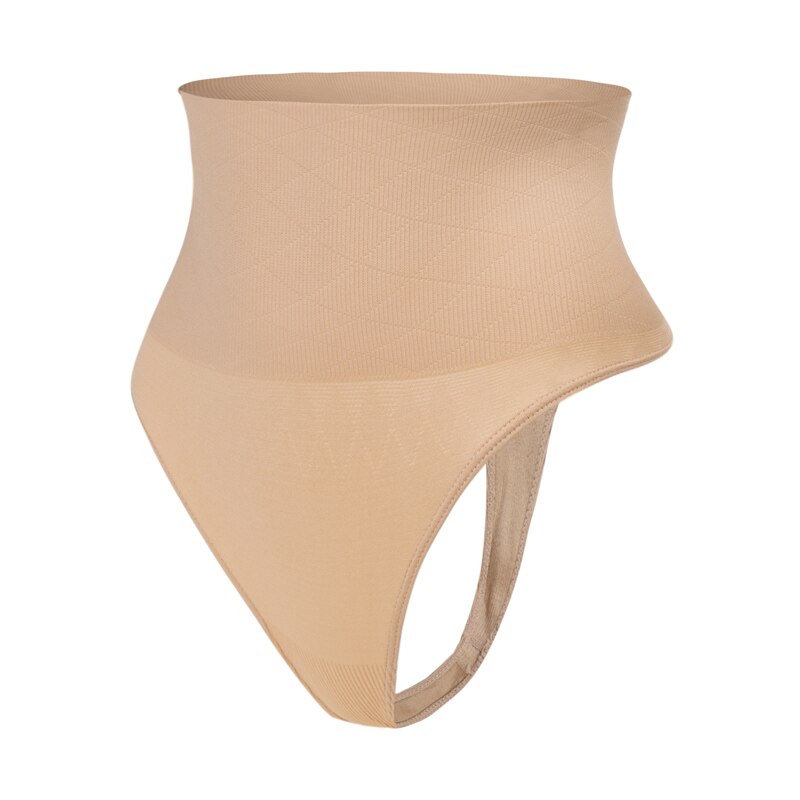 High Waist Tummy Control Panties - 31205 Beige / S / United States Find Epic Store