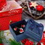 Heart Crystal Jewelry Set Wings Choker Necklace Stud Earrings - 100007324 Red in box / United States / 40cm Find Epic Store