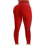 Women Ruched Butt Lift Leggings High Waist Yoga Pants Textured Scrunch Booty Workout Tights Running Fitness Leggings - 200000614 Red / S / United States Find Epic Store