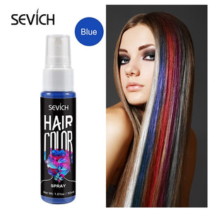 Sevich 30ml One-off Liquid Spray Hair Dye 5 Colors Temporary Non-toxic DIY Hair Color Washable One-time Hair Dye - 200001173 Find Epic Store