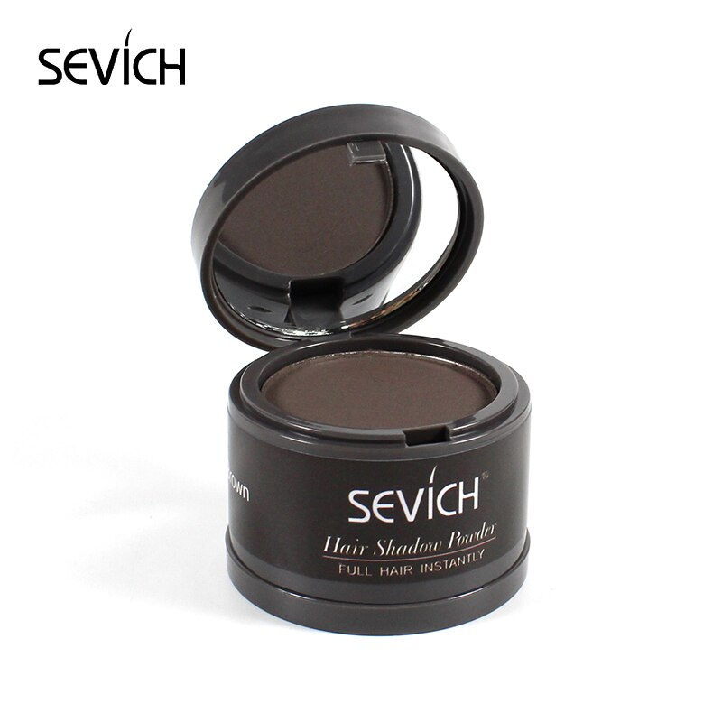 Sevich 8 color Hair Fluffy Powder Hairline Shadow Powder Natural Instant Cover Up Makeup Hair Concealer Coverage WaterProof - 200001174 United States / Dark brown Find Epic Store