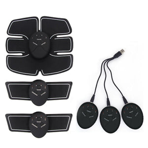 Rechargeable Wireless Muscle Stimulator Smart Fitness EMS Trainer ABS Abdominal Arm Muscle Exerciser Body Slimming Massage - 201222506 United States / Kit 2 Find Epic Store