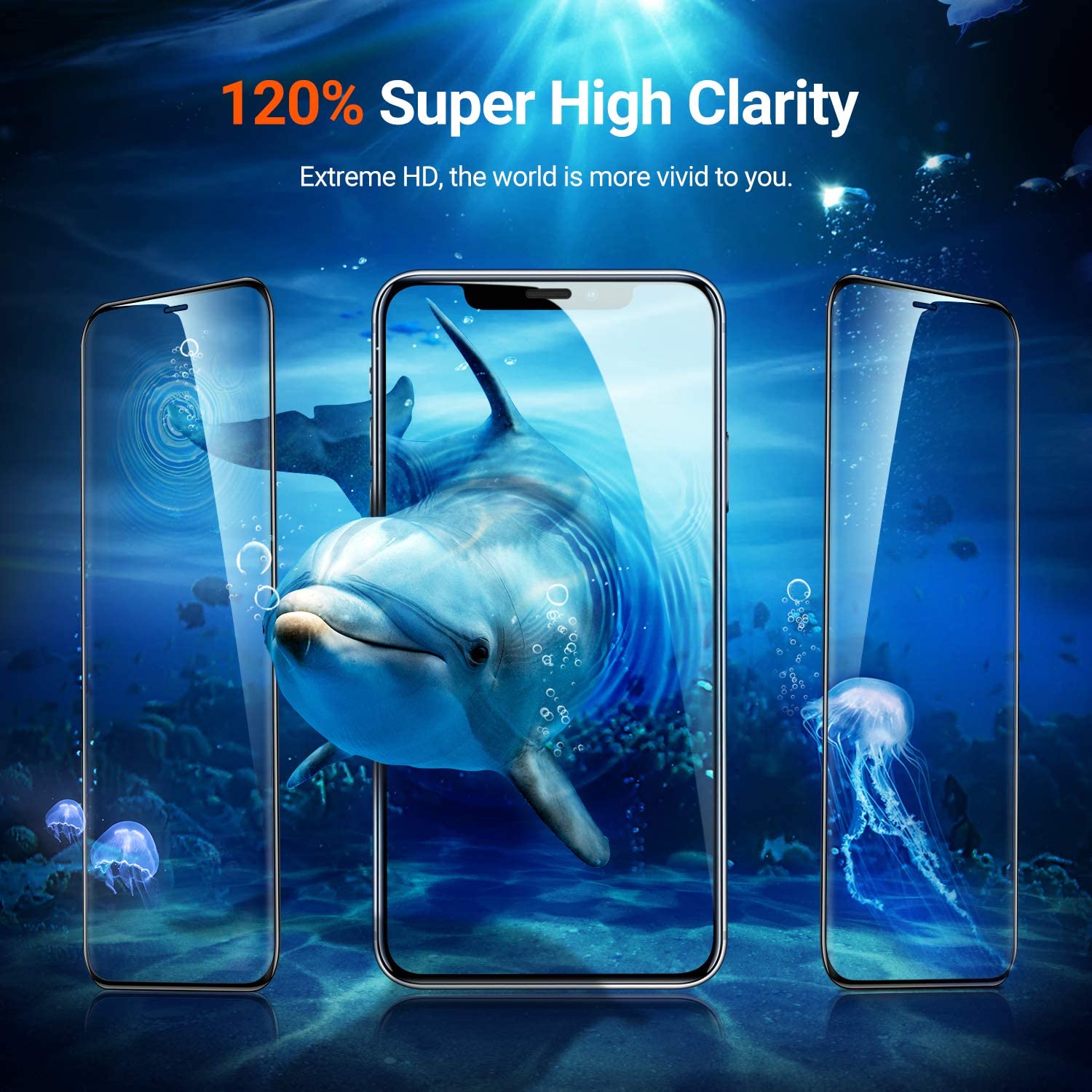 Diamonds Hard for iPhone 11 XR X XS Pro Max Screen Protector, Clear Tempered Glass Screen Protector Film for iPhone 6 6S 7 8 - 200002107 Find Epic Store