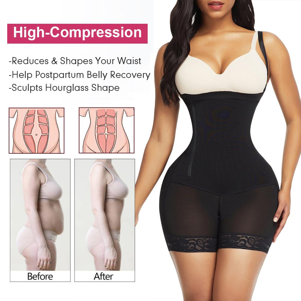 Colombian Reductive Girdles Women Tummy Control Butt Lifter Body Shaper Post Liposuction Waist Trainer Corset Slimming Underwear - 31205 Find Epic Store