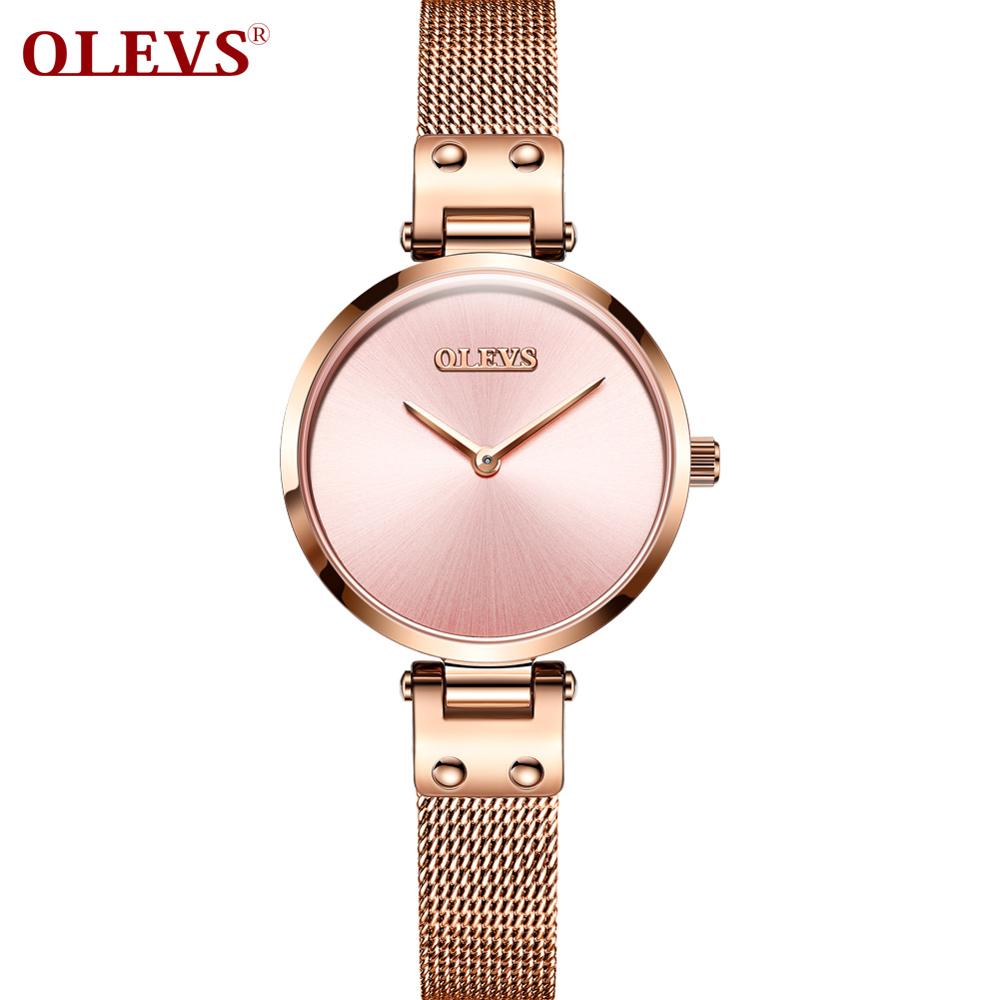 OLEVS Luxury Fashion Wristwatch - 200363144 rose / United States Find Epic Store