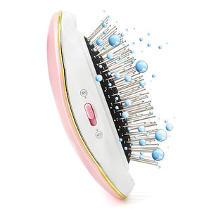 Portable Electric Ionic Hair Brush Lonic Electric Hair Brush Comb Double Negative Hair Brush Hair Styling Scalp Massage Comb - 200001211 Find Epic Store