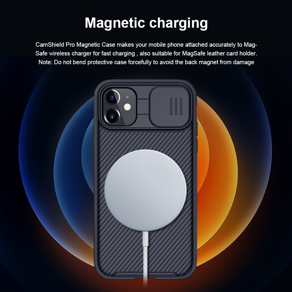 Magnetic Case For iPhone 11 Pro Max Cover Support Wireless Charging Shockproof Camera Protection Case for iPhone 11 Pro - 380230 Find Epic Store