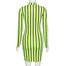 Women Long Sleeve Neon Color Fashion Dress - 200000347 Find Epic Store