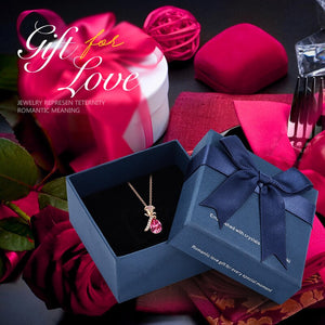 Women Romantic Fashion Pendant Necklace - 200000162 P0319C in box / United States Find Epic Store
