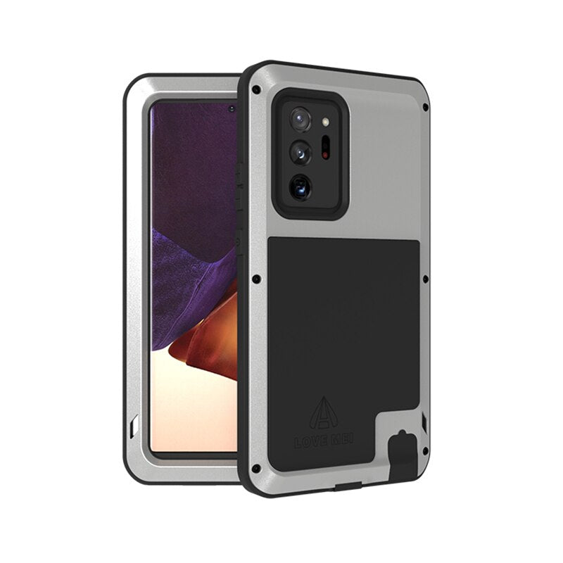 Aluminum Metal Case For Samsung Galaxy Note 20 Ultra Case Original Lovemei Shockproof Drop Heavy Duty Protection Doom Armor - 380230 for note 20 ultra / Silver / United States|No Retail Package Find Epic Store