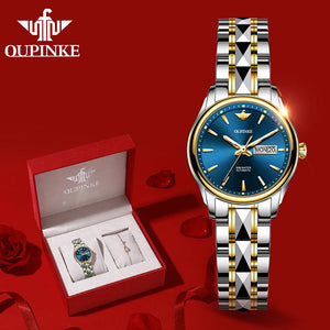 OUPINKE Sapphire Glass Automatic Fashion Luxury Ladies Watch - 200363143 Find Epic Store