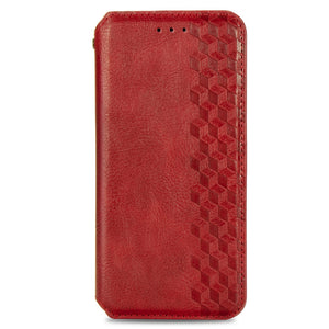 Magnetic flip Leather Case for Samsung Galaxy A10 A20 A50 Luxury Magneti Card Holder Wallet Cover for Galaxy M01 M21 M31 - 380230 for Samsung A10 / Red / United States Find Epic Store