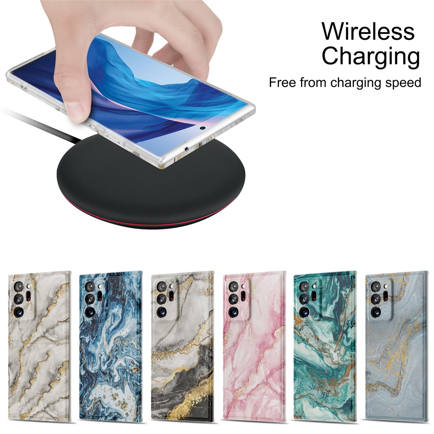 Case for Samsung Galaxy Note 20 Ultra Marble Case,Slim Thin Glossy Soft TPU Rubber Gel Phone Case Cover for Samsung Note 20Ultra - 380230 Find Epic Store
