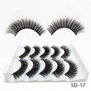 8 pairs of handmade mink eyelashes 5D eyelashes extensions - 200001197 0.07mm / 5D-17 / United States Find Epic Store
